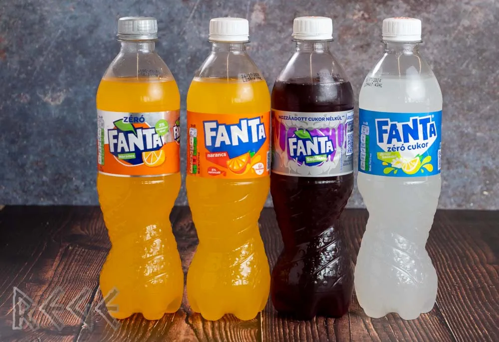 Fanta üdítők