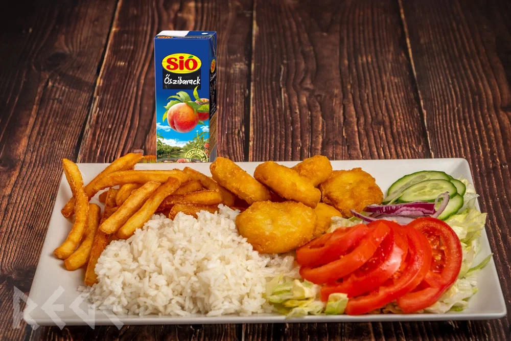 csirkenuggets gyerekmenü